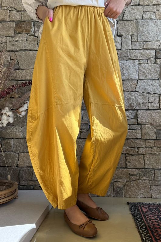 Paloma Classic Barrel Pant Indian Yellow
